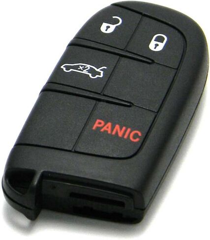 Mopar OEM 4-Button Keyless Entry Smart Proximity Remote Key Fob لـ 2011-2018 Chrysler 300 (بلاستيك أسود، سيارة ركاب) in Kuwait