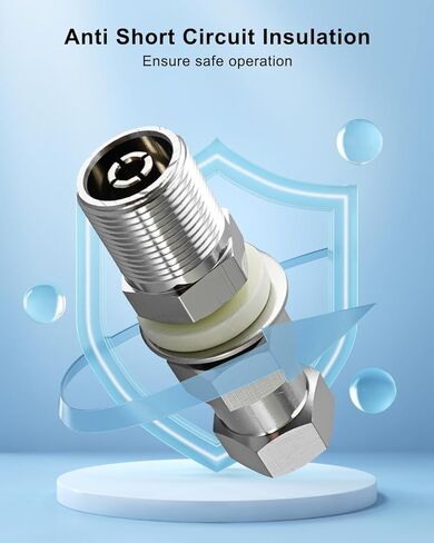 2 قطعة هوائي CB عالي التحمل SO-239 محول تركيب للتركيب 3/8 × 24 خيط هوائيات راديو CB لسطح التركيب مع فتحة 1/2 بوصة لمعظم المركبات in Saudi Arabia