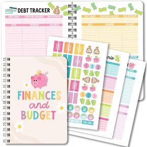 2026 Budget Planner and Monthly Bill Organizer - Monthly Budget Planner 2026, Financial Planners Budgeting Book, Bill Tracker Notebook for Expenses, Floral Undated Finance Organizer Journal in Kuwait