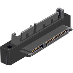 Male to Female Angled Adapters 90 Degree Male to Female Adapter Changer for 2.5inch/3.5Inch Hard Disk Accessory Adapter in Kuwait