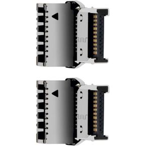 موصلات داخلية USB 3.2 من النوع E بزاوية 90 درجة محول منفذ ذكر وأنثى بسرعة 20 جيجابت في الثانية تركيب اللوحات الأم على اللوحة الأمامية in Kuwait