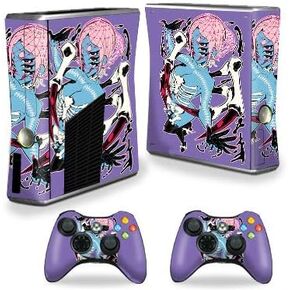 غلاف MightySkins متوافق مع وحدة تحكم Xbox 360 S - Skeleton Girl | غطاء ملتف واقٍ ومتين وفريد ​​من نوعه من الفينيل | سهل التطبيق والإزالة وتغيير الأنماط | صنع في الولايات المتحدة الأمريكية in Kuwait