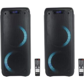 Rockville (2) Rock Party 6 مكبرات صوت لاسلكية مزدوجة مقاس 6.5 بوصة تعمل بالبطارية in Kuwait