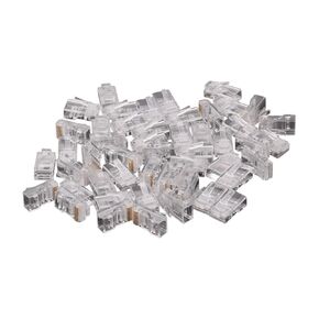 50 قطعة 10P10C RJ45 RJ48 RJ50 Cat5E UTP Ethernet C0innector شبكة وحدات كريستال التوصيل 10-Pin كابل الشبكة C0innector جديد 2026 عالي لمكونات إلكترونية موثوقة ودقة وأداء مستقر in Kuwait