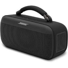 مكبر صوت محمول Bose SoundLink Max، مكبر صوت بلوتوث كبير مقاوم للماء، عمر بطارية يصل إلى 20 ساعة، USB-C، مدخل AUX مدمج 3.5 مم، أسود (متجدد) in Kuwait