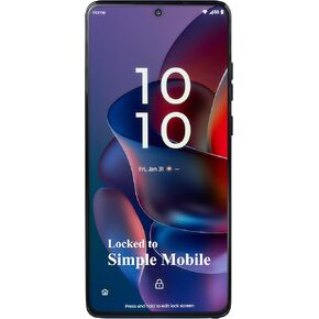 Simple Mobile Motorola Moto g Stylus 2025، 128 جيجابايت، Gibraltar Sea - هاتف ذكي مدفوع مسبقًا مع قلم مدمج، شاشة 6.8 بوصة FHD+، كاميرا 50 ميجابكسل، 5G (مقفل على هاتف محمول بسيط) in Kuwait