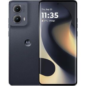 هاتف Motorola Edge 5G (2024) الذكي، سعة تخزين 256 جيجابايت، ذاكرة الوصول العشوائي 8 جيجابايت، شاشة 6.6 بوصة FHD+ 144 هرتز، كاميرا ثلاثية 50 ميجابكسل، بطارية 5000 مللي أمبير في الساعة غير مقفلة، أسود (متجدد) in Kuwait