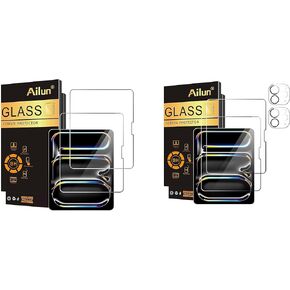 Ailun 2 Pack Screen Protector for iPad Air 13 Inch 2025/2024 7th/6th Gen/Pro13 Inch 2024 2Pack and 2 P Screen Protector for iPad Pro 13 Inch 2024 7th Generation + 2 Pack Camera Lens Protector in Kuwait