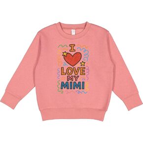 سترة I Love My Mimi Heart Gift للأطفال الصغار من Inktastic in Kuwait