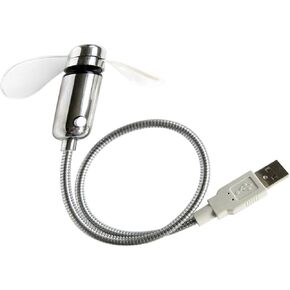 مروحة ساعة USB مع شاشة LED صغيرة تعمل بمنفذ USB ومروحة عرض في الوقت الحقيقي لأجهزة الكمبيوتر المحمول والسفر، ملحقات تبريد صغيرة محمولة in Kuwait