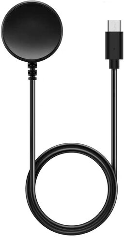 شحن سريع USB-C لشاحن ساعة Samsung Galaxy - شاحن محمول مغناطيسي متوافق مع 8/8 Classic/7/Ultra/6/6 Classic/5 Pro/5/4/4 Classic/3 Active2/1 in Saudi Arabia