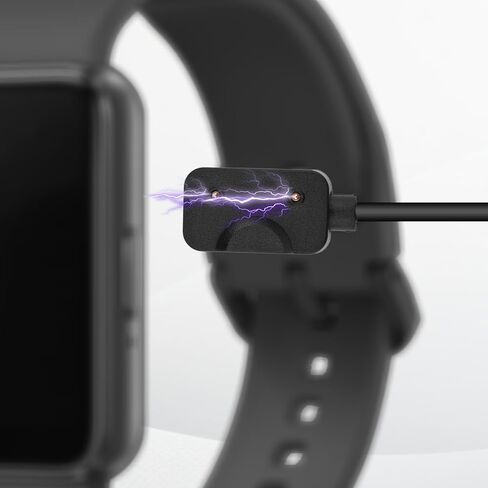 3 قطع كابل شحن USB C لهاتف Samsung Galaxy Fit 3، 53 سم / 20.9 بوصة ABS مغناطيسي للساعة الذكية سلك بديل لشاحن Galaxy Fit 3 لتتبع اللياقة البدنية SM-R390 (أسود) in Saudi Arabia