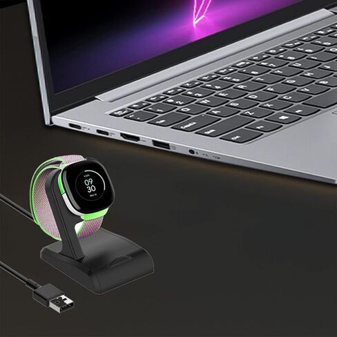 Charger for Google Fitbit Ace LTE, Kids Smart Watch Charging Stand Dock with 3.3ft USB Cable Cord in Saudi Arabia