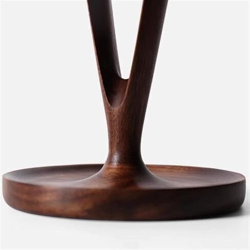 Headphone Stand Hanging Headphone Stand, Walnut Headphone Stand Desktop Headphone Stand, Supports Dual Headphone Suspension, Suitable for PC Games, Office Headphone Stand in Saudi Arabia
