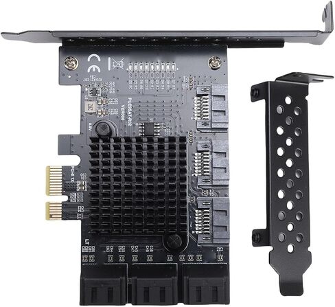 SUNGOOYUE Serial ATA3.0 Adapter Card with 9 Port Interfaces, Versatile System Support for Various PCIE Slots in Kuwait