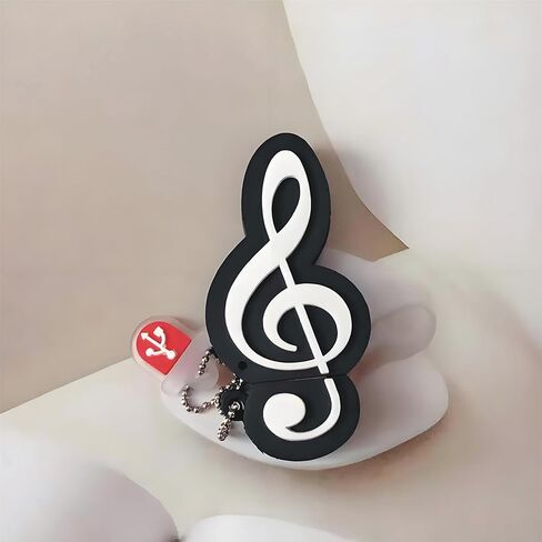 USB Flash Drive,Guitar-Shape Memory Stick Thumb Drive (4GB/Red) in Saudi Arabia