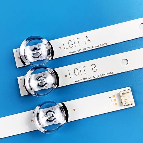 PANMILED 3 قطعة Led الخلفية شرائط ل LG 32 ''TV 32LB520B 32LB580B 32LB5600 32LB560B 32LB5800 32LB561V 32LB5700 32LB572V in Saudi Arabia