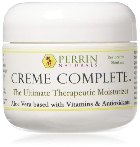 Creme Complete- All Natural, Restorative & Anti-Aging skin care. A Corrective Moisturizer for Sun Damage, Lichen Sclerosus, Rosacea, Eczema, Psoriasis, Actinic Keratosis, and Wrinkles. in Saudi Arabia