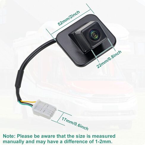 استبدال كاميرا الرؤية الخلفية GV9D-67-RC0 لمازدا 3 6 CX-3 CX-5 2013-2020، كاميرا احتياطية OE تحل محل GBEF-67-RC0، GMR6-67-RC0، BHN9-67-RC0، GV9D67RC0، GBEF67RC0، GMR667RC0، BHN967RC0 من GreenYi in Kuwait