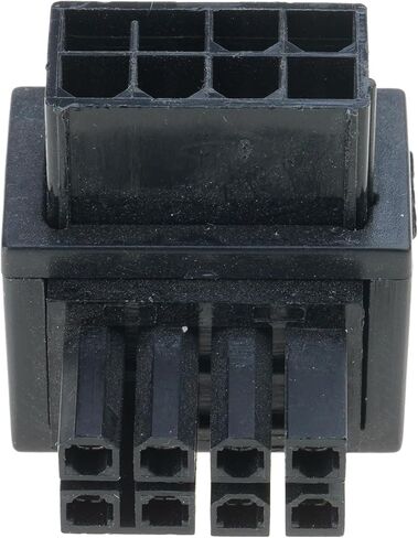 8Pin أنثى إلى 8pin ذكر 90 درجة زاوية محول الطاقة لأجهزة الكمبيوتر المكتبية بطاقات الرسومات مهائي كابلات الطاقة موصل إدارة كابلات الكمبيوتر in Kuwait