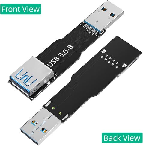 USB3.0 B لوحة تمديد ذكر إلى أنثى محول للاتصال الكمبيوتر كفاءة وتطبيق واسع استخدام لوحة مهايئ الكمبيوتر in Kuwait
