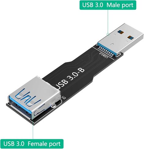 USB3.0 B لوحة تمديد ذكر إلى أنثى محول للاتصال الكمبيوتر كفاءة وتطبيق واسع استخدام لوحة مهايئ الكمبيوتر in Kuwait