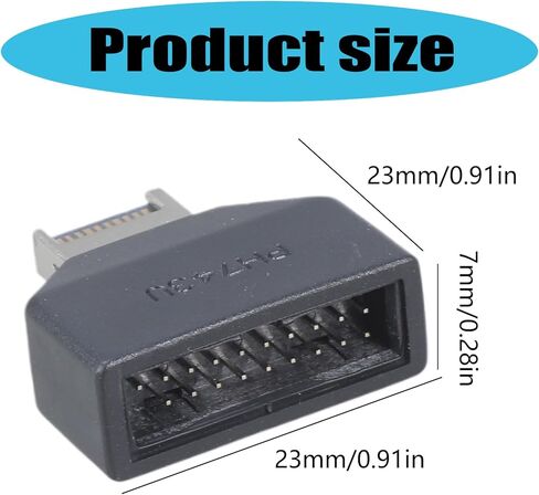 USB3.2 TypeE to USB3.0 20Pin 19pin Converter with Vertical Header Adapter for Motherboard Connection Motherboard USB Extension in Saudi Arabia