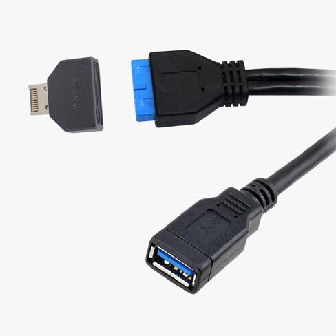 USB3.2 TypeE to USB3.0 20Pin 19pin Converter with Vertical Header Adapter for Motherboard Connection Motherboard USB Extension in Saudi Arabia
