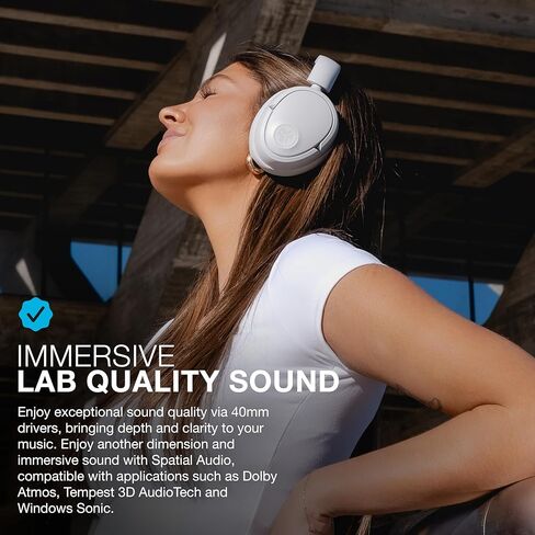 JLab Cloud White Bundle, JBuds Lux ANC Wireless Headphones, Go Air Pop+ True Wireless Bluetooth Earbuds in Saudi Arabia