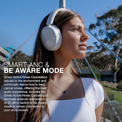 JLab Cloud White Bundle, JBuds Lux ANC Wireless Headphones, Go Air Pop+ True Wireless Bluetooth Earbuds in Saudi Arabia