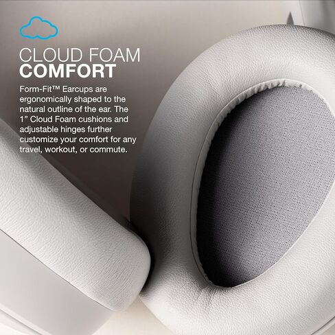 JLab Cloud White Bundle, JBuds Lux ANC Wireless Headphones, Go Air Pop+ True Wireless Bluetooth Earbuds in Saudi Arabia
