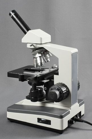 مجهر مركب أحادي العين من Parco Scientific RCM-602-L، عدسة WF 10x، تكبير 40x-1000x، إضاءة LED Koehler، تركيز خشن محوري ودقيق، مرحلة ميكانيكية، مكثف NA Abbe 1.25 in Saudi Arabia