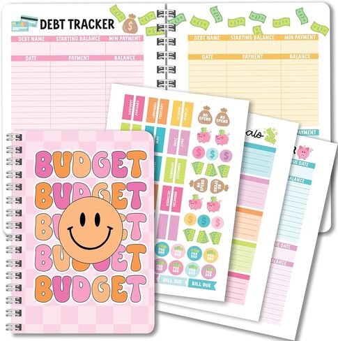 2026 Budget Planner and Monthly Bill Organizer - Monthly Budget Planner 2026, Financial Planners Budgeting Book, Bill Tracker Notebook for Expenses, Floral Undated Finance Organizer Journal in Kuwait
