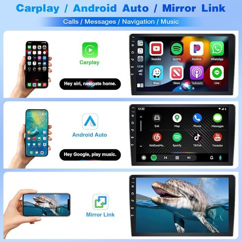 ستيريو سيارة 5G WiFi Android 13 لسيارة Hummer H3T 2009-2010، 7 بوصة IPS HD شاشة تعمل باللمس راديو السيارة اللاسلكي CarPlay Android Auto، GPS FM/SWC Bluetooth 1080P كاميرا احتياطية-2+32G in Kuwait