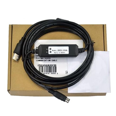 BSP01-PCAB Applicable PLC Debugging Cable Download Cable Programming Cable Communication Data Cable Dual Chip Design Industrial Grade 3 Meter in Saudi Arabia