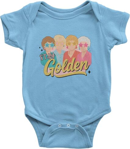 Stay Golden Girls Retro Infant One-Piece Bodysuit, Soft Cotton in Saudi Arabia