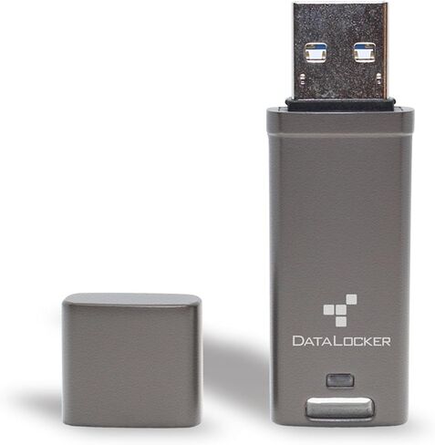 DataLocker DL GO Encrypted USB Flash Drive | USB 3.2 Gen 1 | AES 256-bit XTS | FIPS 197 | IP68 Rugged | TAA Compliant - 16GB in Kuwait