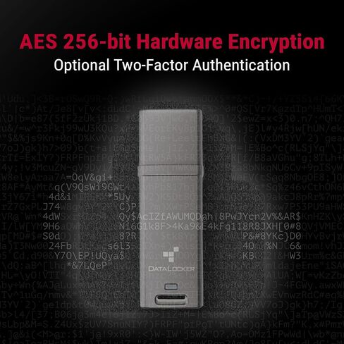 DataLocker DL GO Encrypted USB Flash Drive | USB 3.2 Gen 1 | AES 256-bit XTS | FIPS 197 | IP68 Rugged | TAA Compliant - 16GB in Saudi Arabia