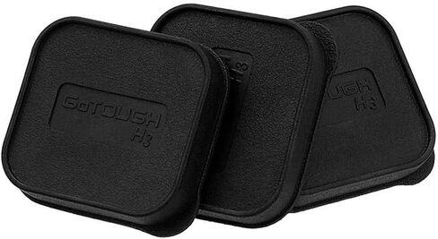 Fotodiox Pro GoTough 3X Replacement Lens Caps Compatible with HERO3+ Hero4 Slimline Case (Will NOT fit The HERO3 Standard Skeleton Housing) in Saudi Arabia
