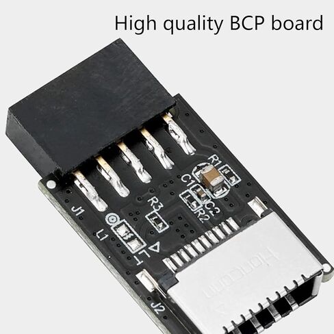USB اللوحة الأمامية محول نوع-E أنثى إلى USB 2.0 9 دبوس شاحن أنثي رأس للكمبيوتر اللوحة الأم نوع E محول اللوحة الأم محول in Kuwait