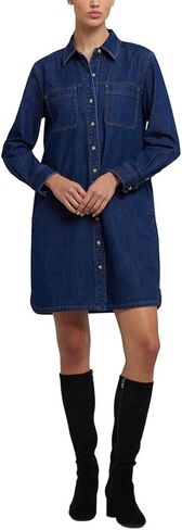 NYDJ Women's Reese Denim Shirtdress in Saudi Arabia