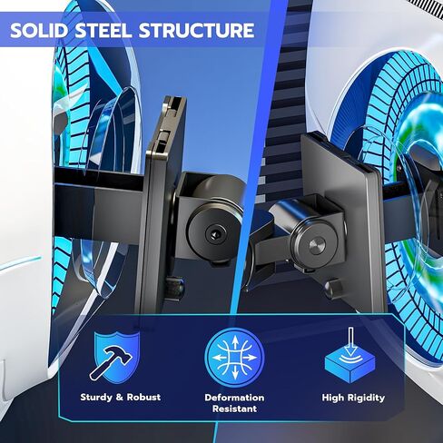 ARES WING Wall Mount Monitor Arm & VESA Adapter for Samsung Neo G9, G65B, G70A, G75T, G85NB, CRG9, CHG9, CHG90, and Odyssey G9 Monitors in Kuwait