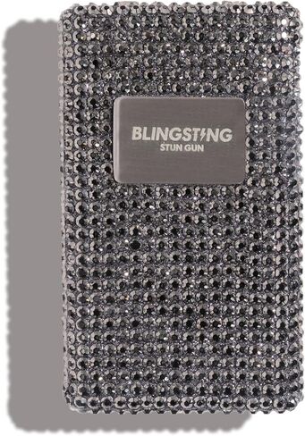 مسدس صاعقة أنيق عالي الجهد من BLINGSTING للنساء - دفاع عن النفس بدرجة احترافية - مفتاح تشغيل/إيقاف آمن - حزام المعصم - البطاريات متضمنة - صغير الحجم وخفيف الوزن in Kuwait
