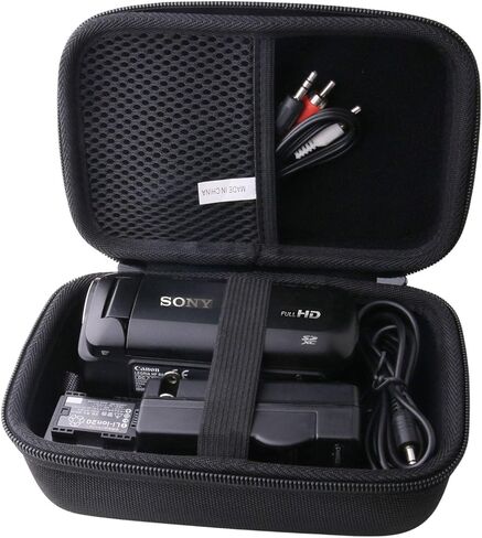 WAIYUCN Hard Carrying Case Compatible with Sony FDR-AX53/ FDR-AX43/Panasonic HC-V785/HC-V770 Video Camera Camcorder accessory Case (big) in Saudi Arabia
