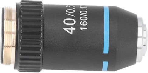 Achromatic Scope Objective 40X High Magnification Lens for Industrial Plies, Standard RMS 95 Thread, 20.2mm, Objective Lens in Saudi Arabia