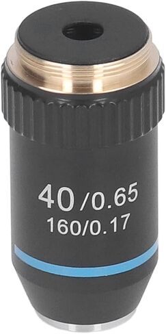 Achromatic Scope Objective 40X High Magnification Lens for Industrial Plies, Standard RMS 95 Thread, 20.2mm, Objective Lens in Saudi Arabia