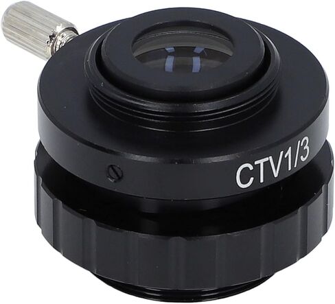 CTV Lens Adapter High Compatibility Trinocular Microscope Camera Adapter for Industry Labs (SZMC TV1/3) in Saudi Arabia