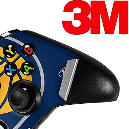 ملصق Skinit المخصص للألعاب متوافق مع وحدة تحكم Xbox One S - تصميم شعار كبير مرخص رسميًا من NBA Indiana Pacers in Kuwait