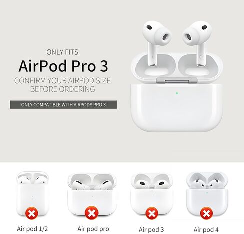 حافظة ZEKICE لـ AirPods Pro 3 Generation، حافظة Air Pod Pro 3 شفافة على شكل زهرة للنساء، غطاء AirPod Pro 3 ناعم وجذاب مع حزام سلسلة مفاتيح لغطاء AirPod Pro 3 2025 أوراق زرقاء in Kuwait
