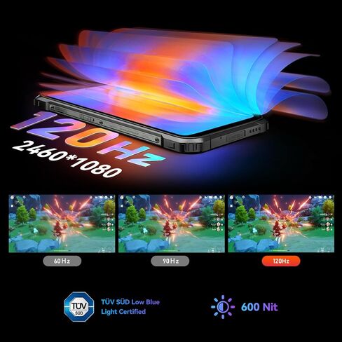 Blackview BL9000 Pro 5G Rugged Smartphone (FLIR Thermal Imaging Camera), 36GB +512GB Rugged Phone, Android 14, 50MP+50MP Camera, Dual 5G, 120Hz 6.78"FHD+ Display, 120W+8800mAh Battery, NFC/GPS/WiFi 6 in Kuwait